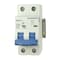 Automation Systems Interconnect Miniature Circuit Breaker, 2 Pole, 16 Amp, 240 Vac, 60 Vdc, C Trip Curve, Ul1077, DIN Rail Mounted NDB2-63C16-2 - alternate 1